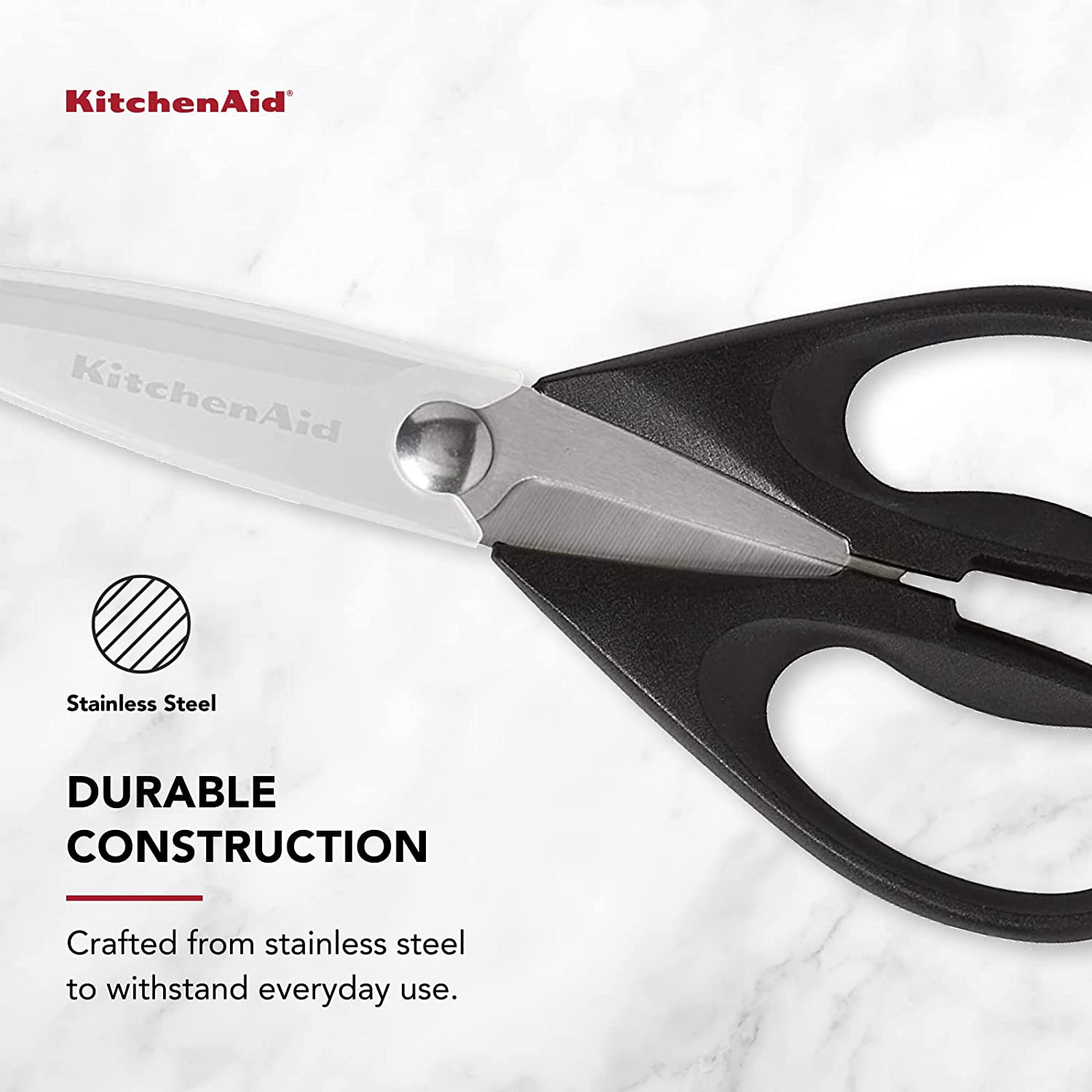 All Purpose Kitchen Shears with Protective Sheath Durable Stainless