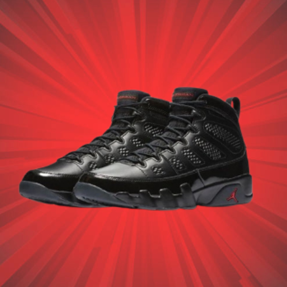 Men's Jordan 9 Retro Bred Patent 2018 Size US 7-12