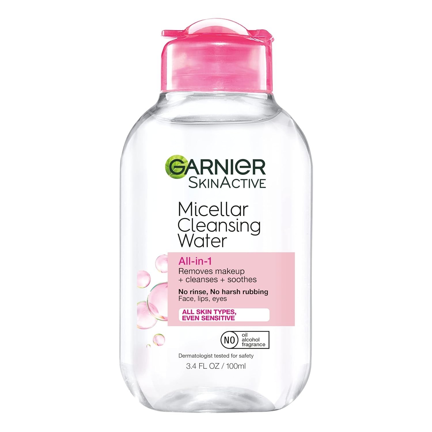 Garnier Micellar Cleansing Water, All-in-1 Makeup Remover and Facial Cleanser, F
