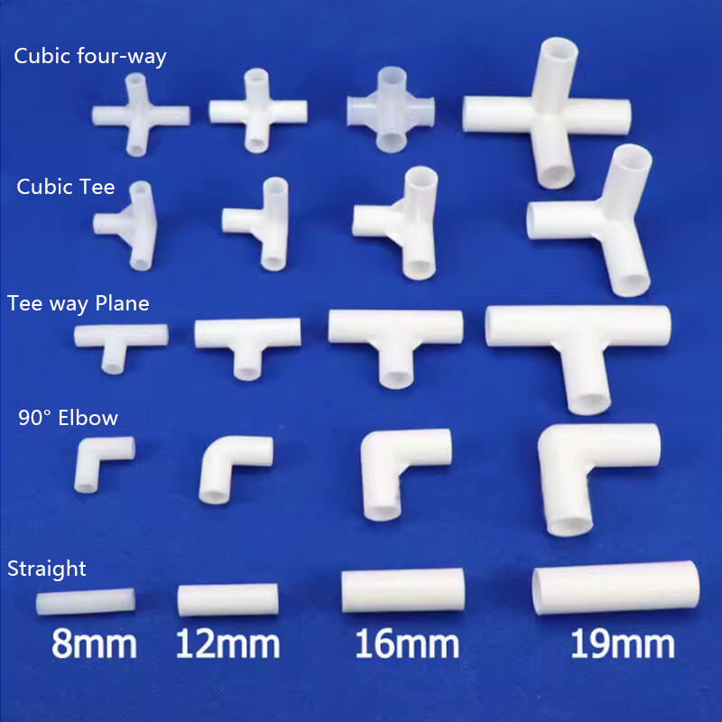 ABS Plastic Pipe Fittings Various Type Straight, Tee, Four-way, Five-way, Elbow