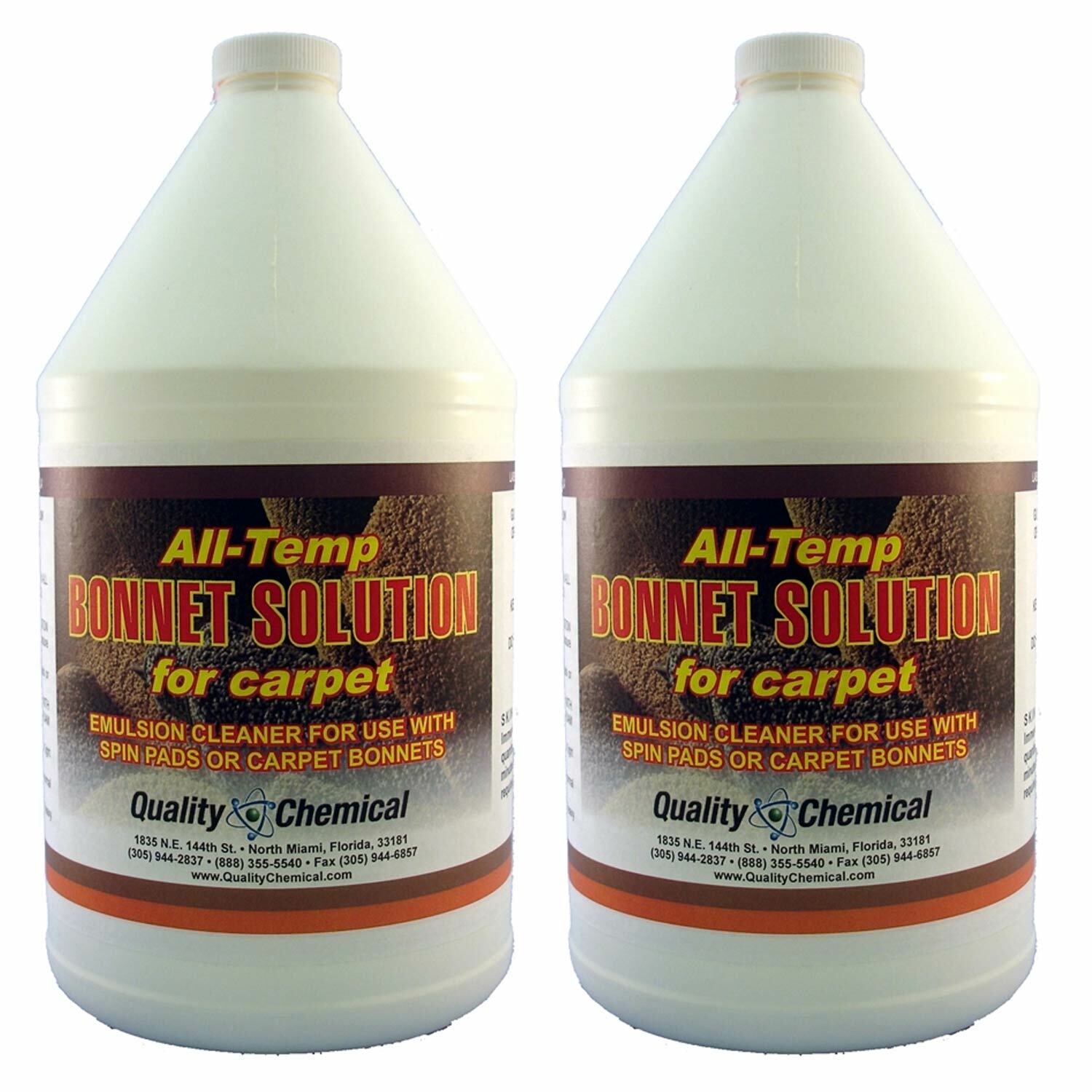 Carpet Bonnet Cleaning Solution / 2 Gallon Case