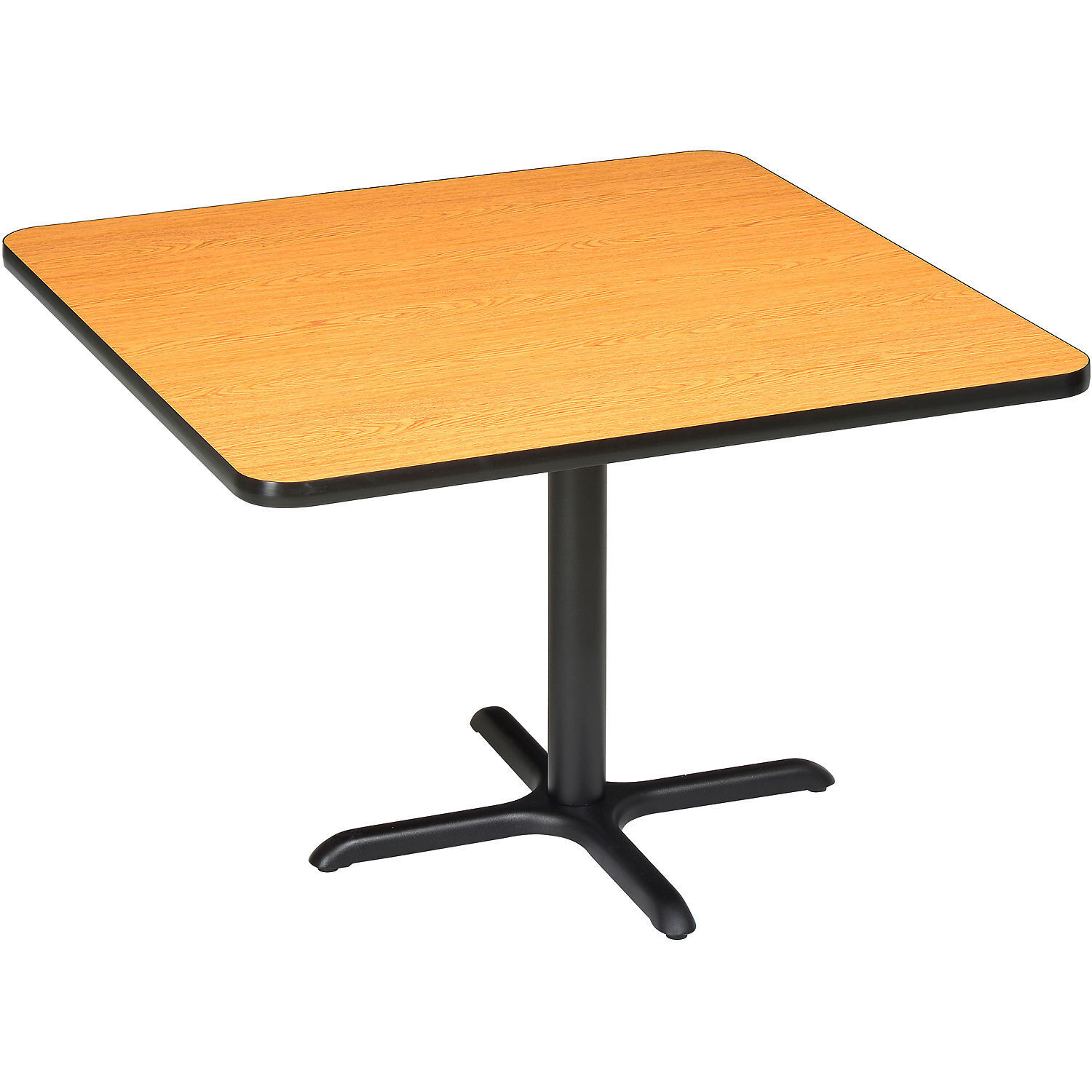 Square Restaurant Table Oak 36"W x 29"H
