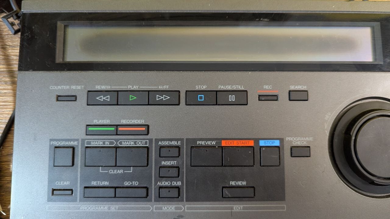 Panasonic AG-A96 Video Production and Editing Controller - Untested - DM13