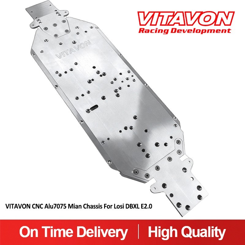 Vitavon CNC Alu 7075 V2 Main chassis For LOSI DBXL E2.0