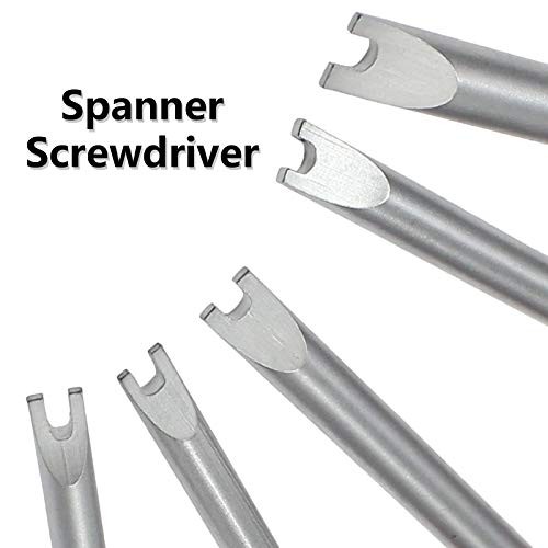 5 Size Spanner Screwdriver Set M1.7, M2.0, M2.3, M2.6, M2.8 Spanner Head