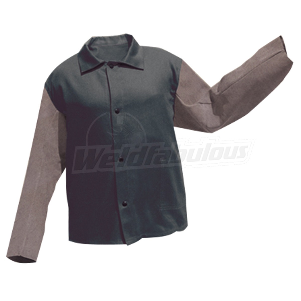 Tillman 9730 Large Dualtec FR/Westex FR7A Flame Retardant Welding Jacket