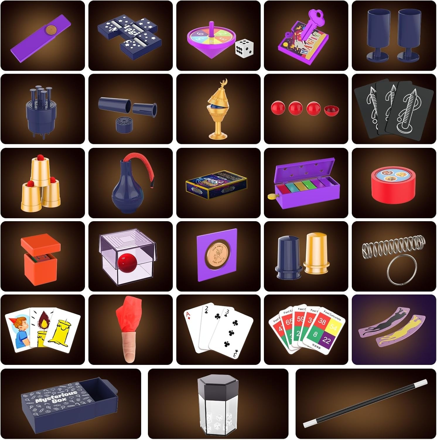 300+ Magic Tricks Kit for Kids with Video Instructions
