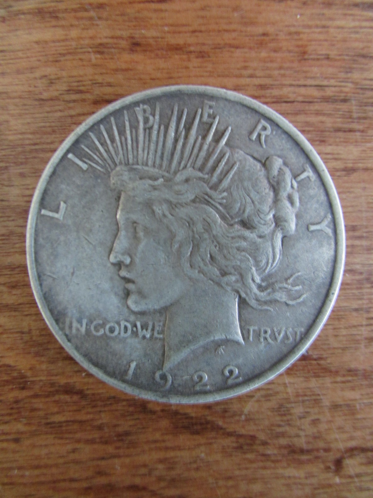 Peace Silver Dollar 1922