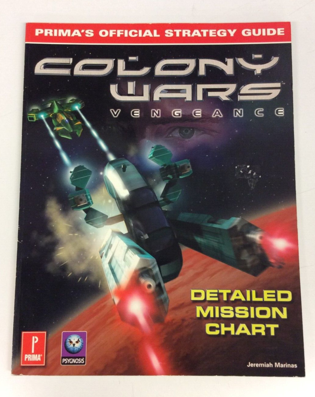 Colony Wars: Vengeance Prima Official Strategy Guide Sony Playstation Psygnosis