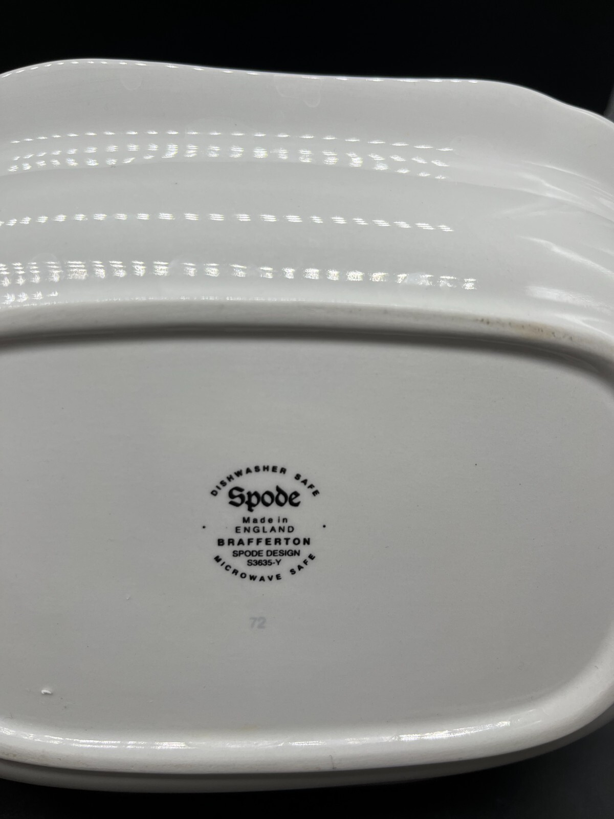 Spode Brafferton Oval Vegetable Serving Dish 9" Discontinued England