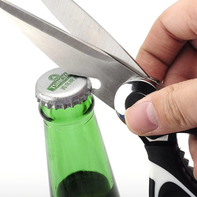 2-Pack Multi-Purpose Stainless-Steel Cooking Shears - Sharp, Durable, and Versat