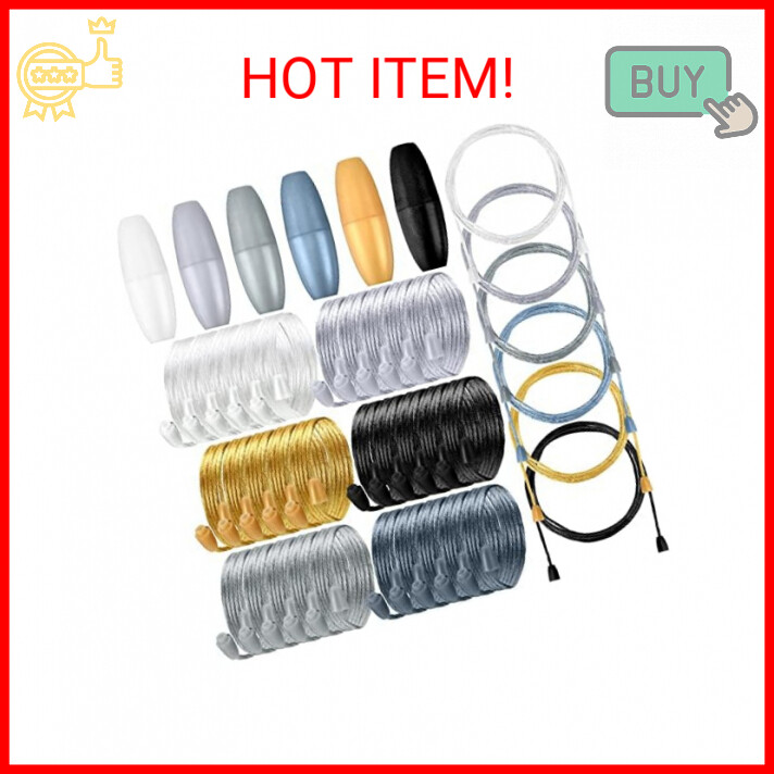 30 Sets Replacement Necklace Cords with Breakaway Clasps DIY Nylon Lanyard Neckl