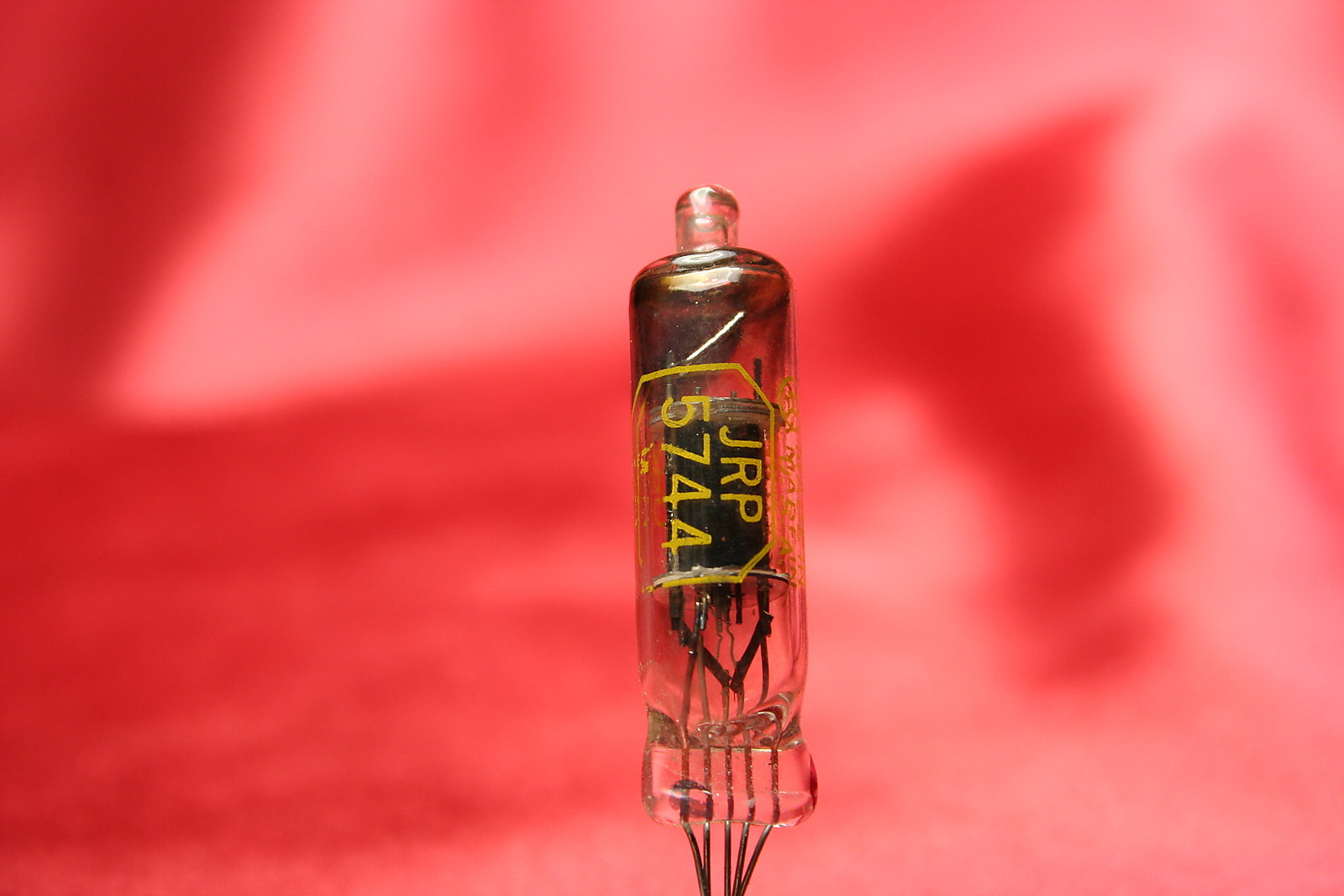 Raytheon Flat Plate 5744 submini tubes.  Guided Missle tubes, Black Plates.