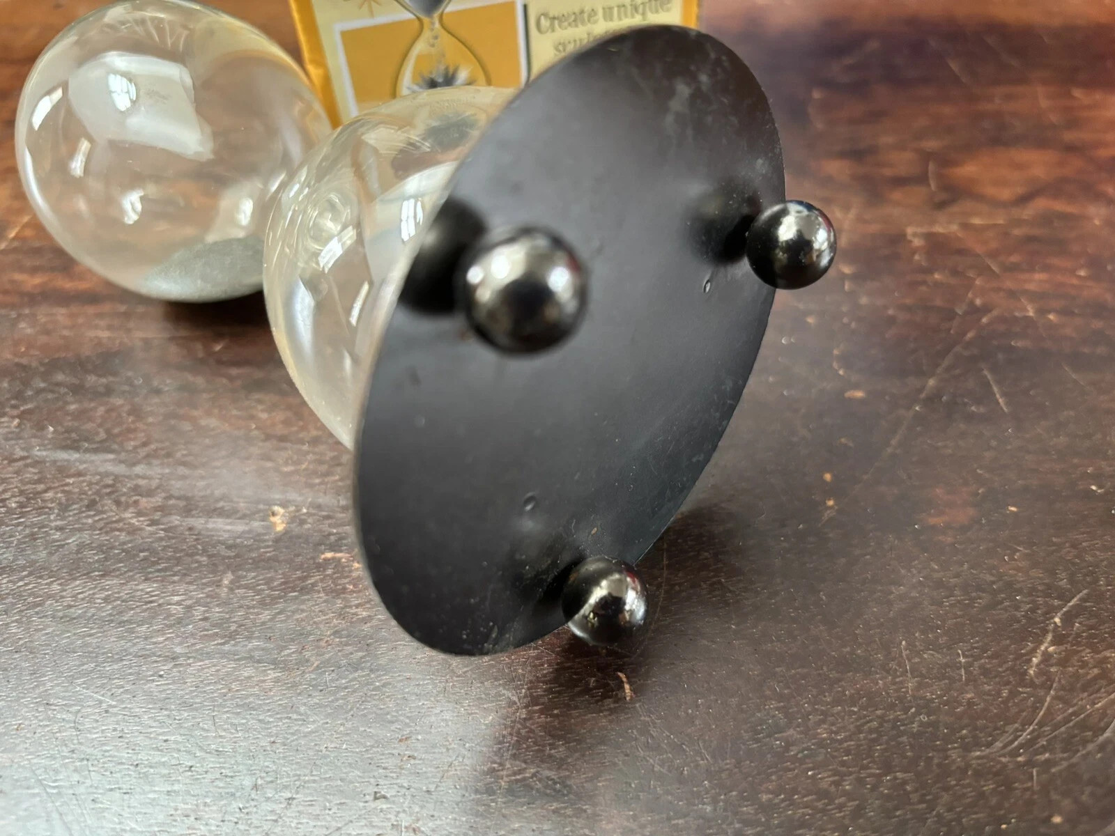 The Original Reversable Magnetic Sand Timer Westminster Hourglass