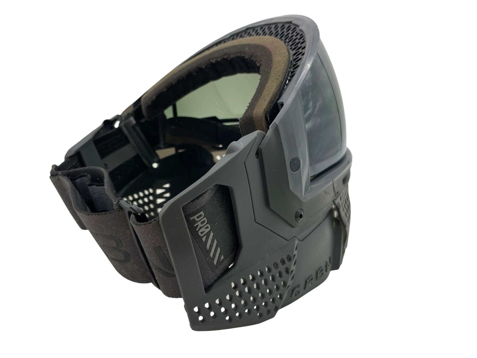 CRBN ZERO PRO GRAPHITE W/ 2 Lenses Paintball Mask