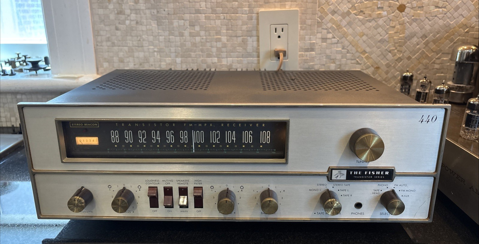 Fisher 440T FM - MPX The Fisher Receiver 50 WPC