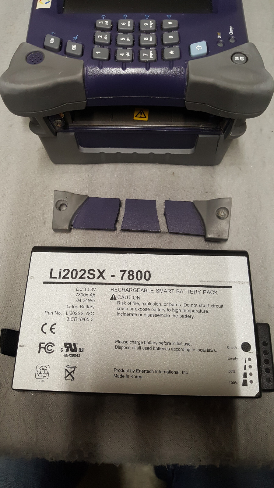 JDSU MTS4000 TYPE 4126 LM OTDR Power Meter