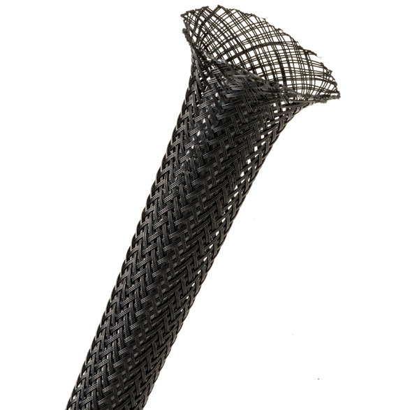 Techflex 3/8" Expandable Sleeving 25 ft. Black