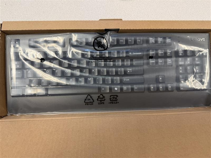 Lenovo Traditional USB Wired AI Keyboard-5D50U84616