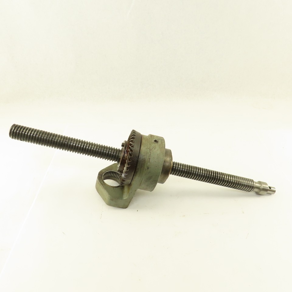 Mitsui MSG-200MH Surface Grinder X-Axis Feed Ball Screw W/ Casting