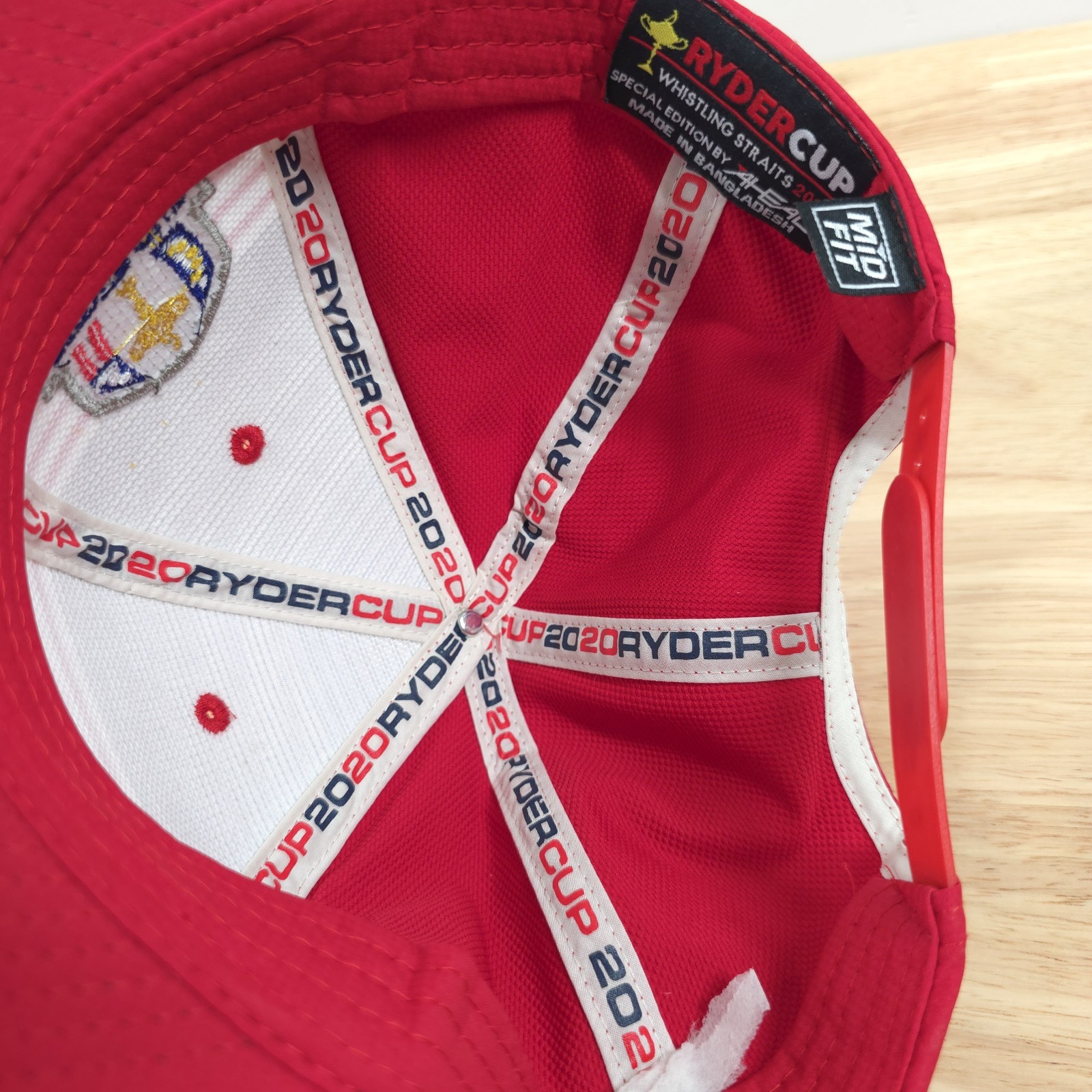 Ryder Cup 2020 Whistling Straits Golf Hat Dell Technologies Promo Cap Adjustable