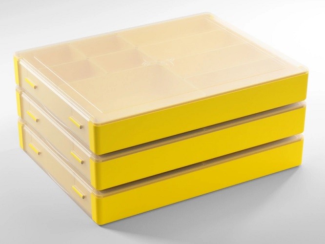 Gamegenic Token Silo (Yellow) - Modular Token Storage Container