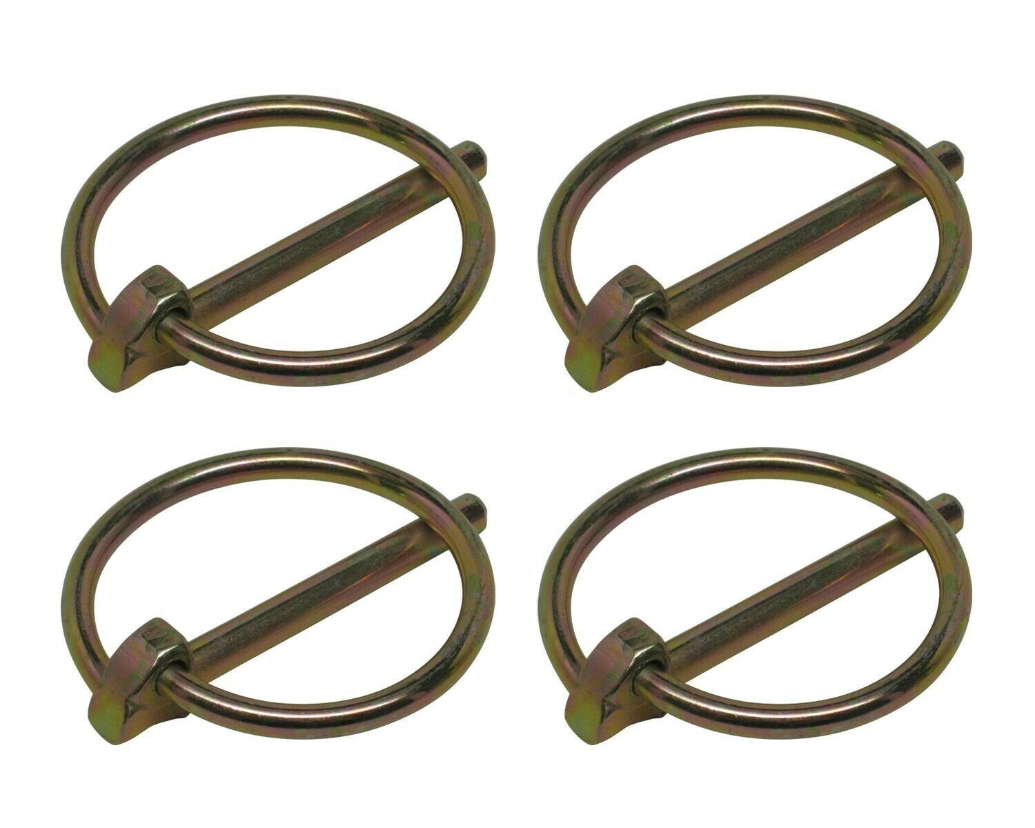 Flip Over Hood Pin Clips 1/4" 4 Pk. IMCA UMP Modified Flipover Racing Pins