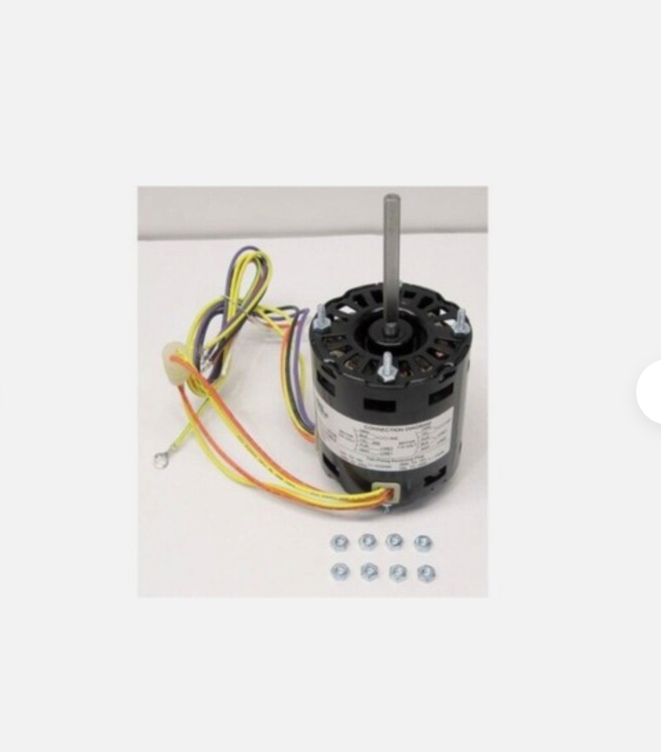 4-N-1 Refrigeration Fan Motor 3.3" 1/12 hp 1550 RPM 115/230V for Fasco # 9721