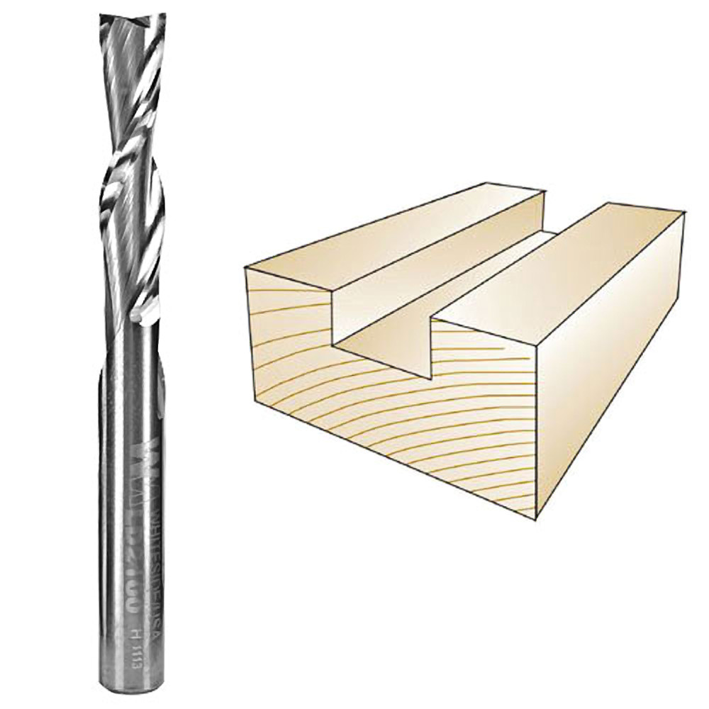 Whiteside LD2100 Left Hand Down Cut Spiral 1/4"SH, 1/4"CD, 1"CL