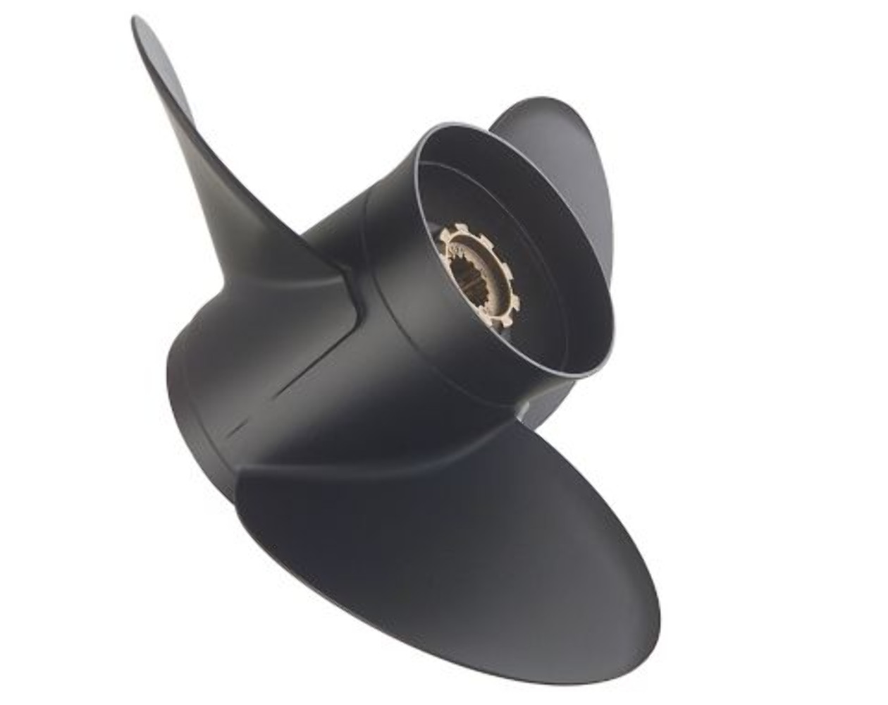 Mercury 78114CP1 Black Max Propeller — 16″ × 13″ RH Extra Cup Aluminum