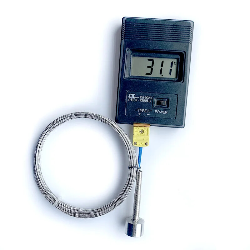 Thermocouple Wire Temperature Sensor Magnetic Adsorption K type Shielded Plug