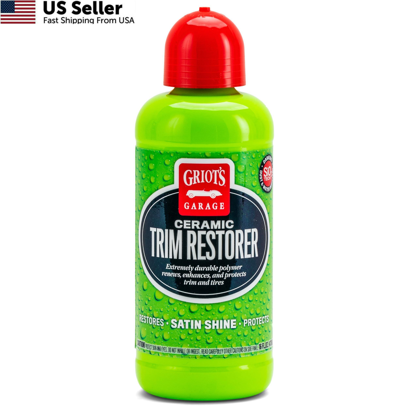 Griot's Garage Ceramic Trim Restorer for Car Detailing, 16 Fl Oz (Pack of 1)