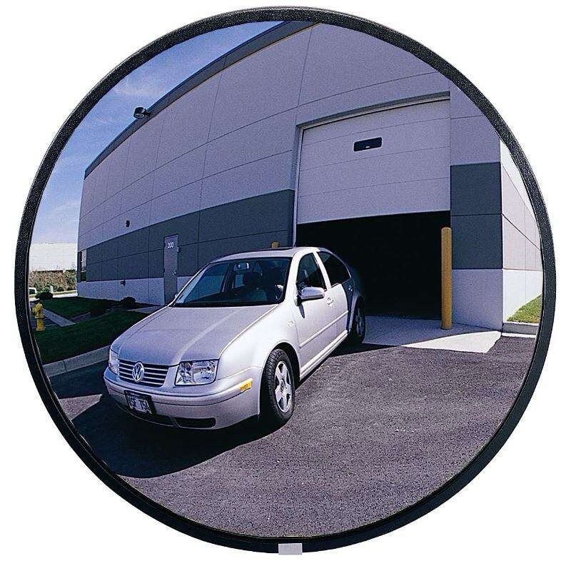 PLX18 Circular Acrylic Indoor Convex Security Mirror, 18" Diameter (Pack of 1)