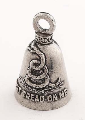 Don't Tread on Me GUARDIAN BELL w/ 2 Legend Cards Good Luck & Motorcycle
