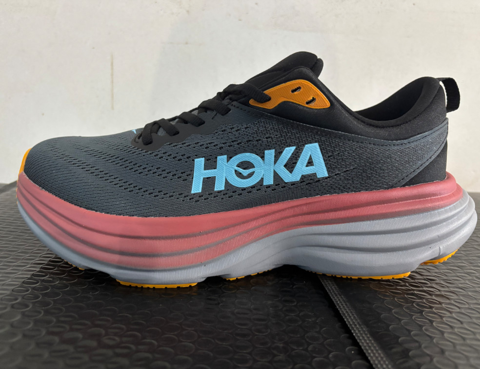 Size 9.5 - Hoka Bondi 8 Men Shoe Running Shoe Athletic Breathable Sneaker