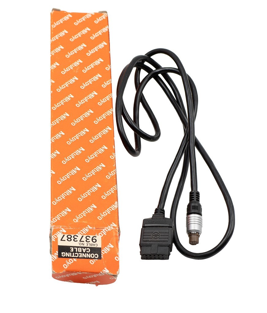 MITUTOYO SPC CONNECTING CABLE, 6-PIN ROUND FEMALE to 10-PIN FEMALE HEADER 937387