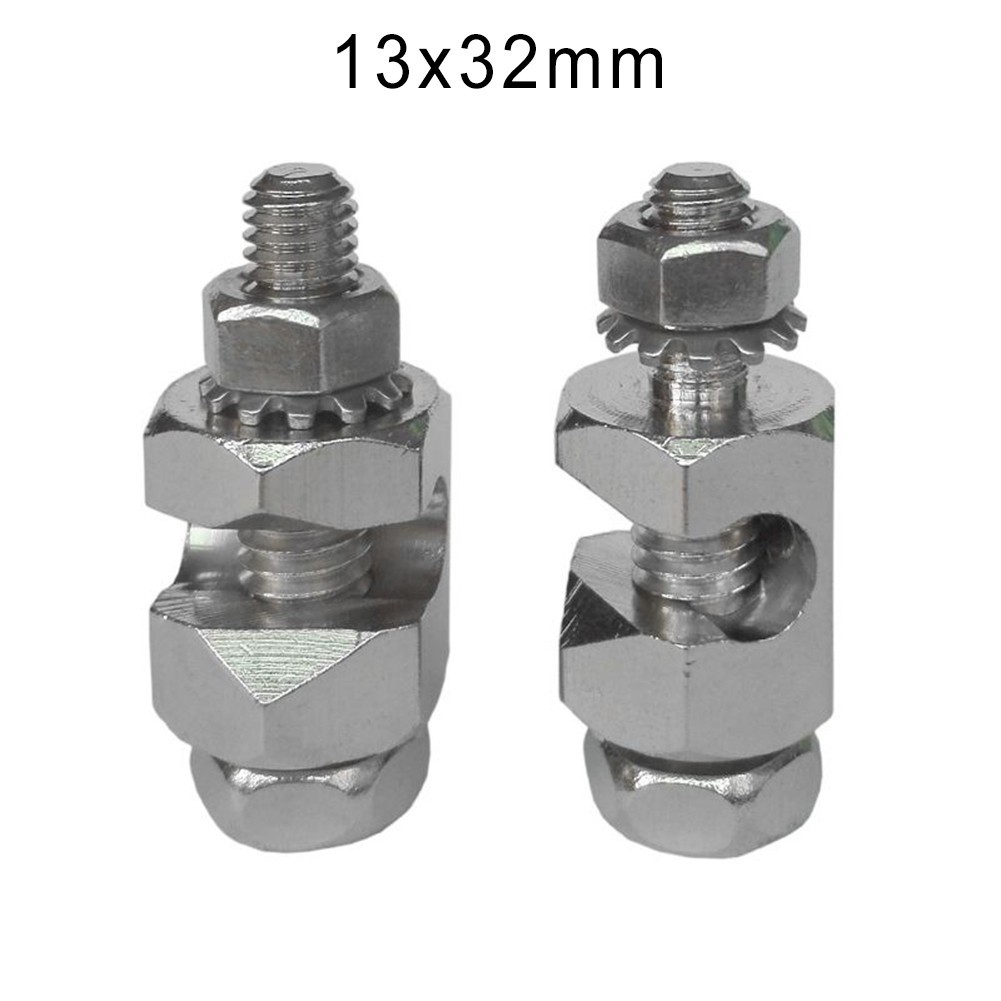 2X Solar Grounding Lug Solar Panel Fasteners Wire Clip Protection Grounding