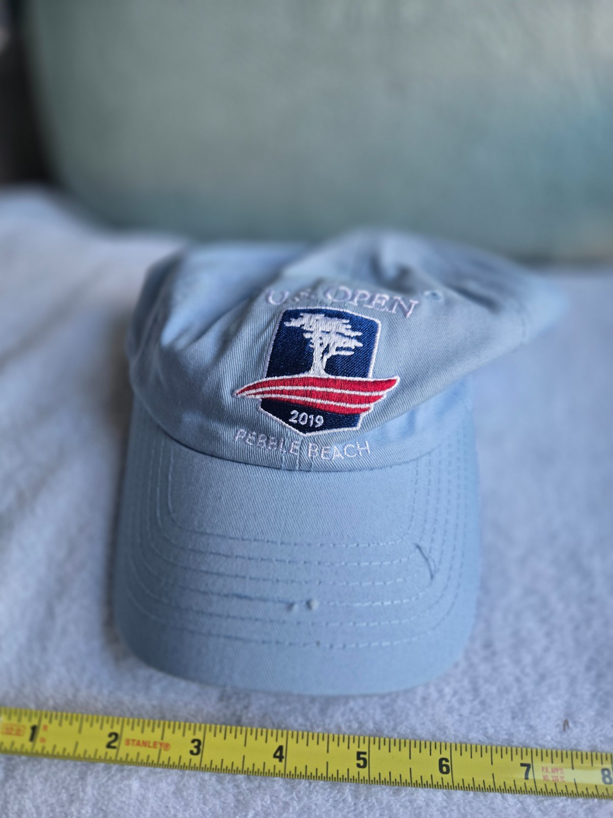 US open golf hat, peeble beach, 2019, buckle strap