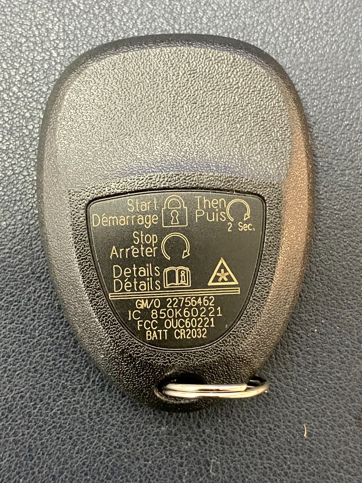 OEM 22756462 / C02015 NEW Keyless Entry Transmitter