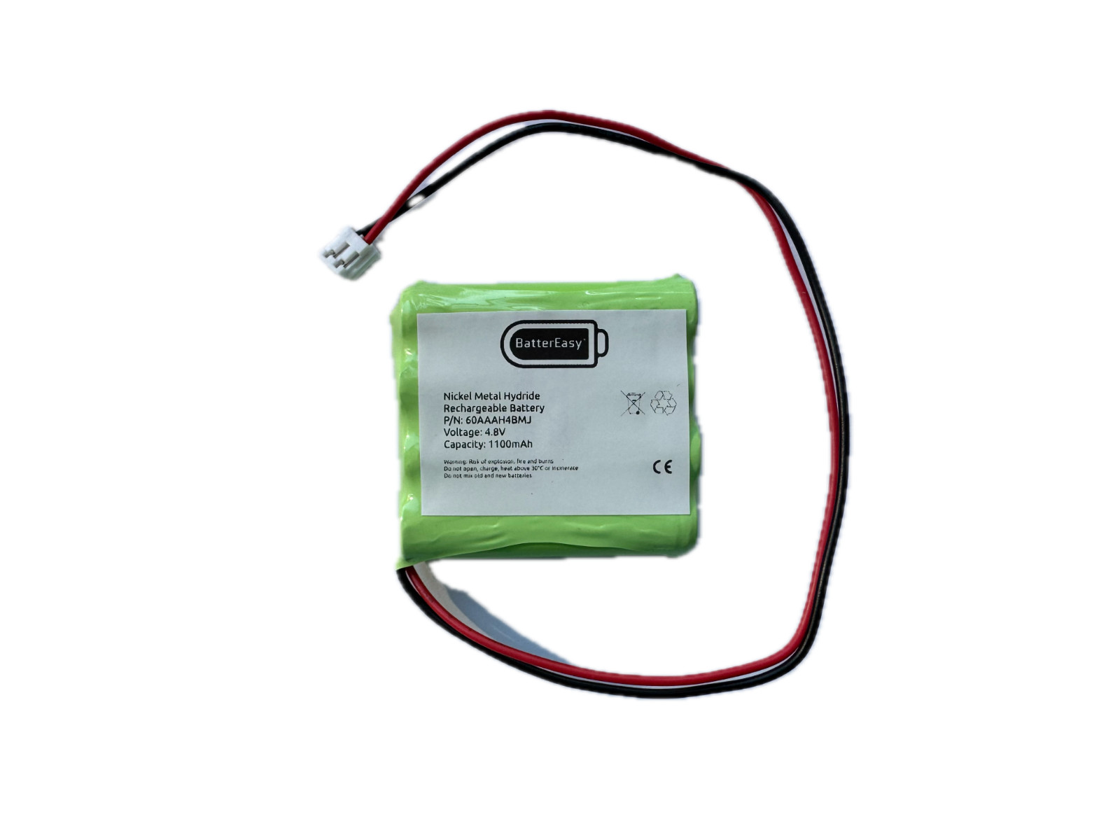 BatterEasy Replacement Battery for Yale HSA6300 Family Alarm Control Panel