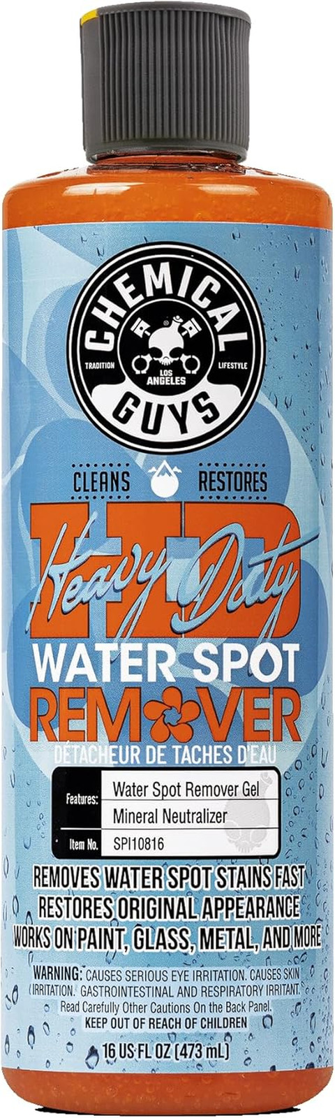 Heavy Duty Water Spot Remover Gel  Mineral and Water Spot Remover 16 Oz
