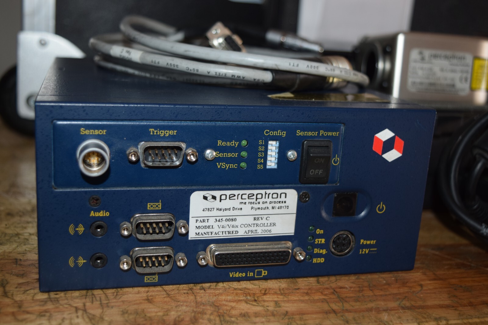 Perceptron 345-0080 V4i/V4ix Controller Matrox 4 Sight II V4i Sensor Probe