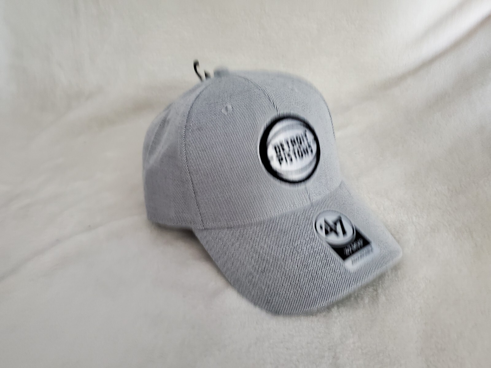 NBA DETROIT PISTONS '47 MVP STRAPBACK HAT MENS GREY BLACK NEW