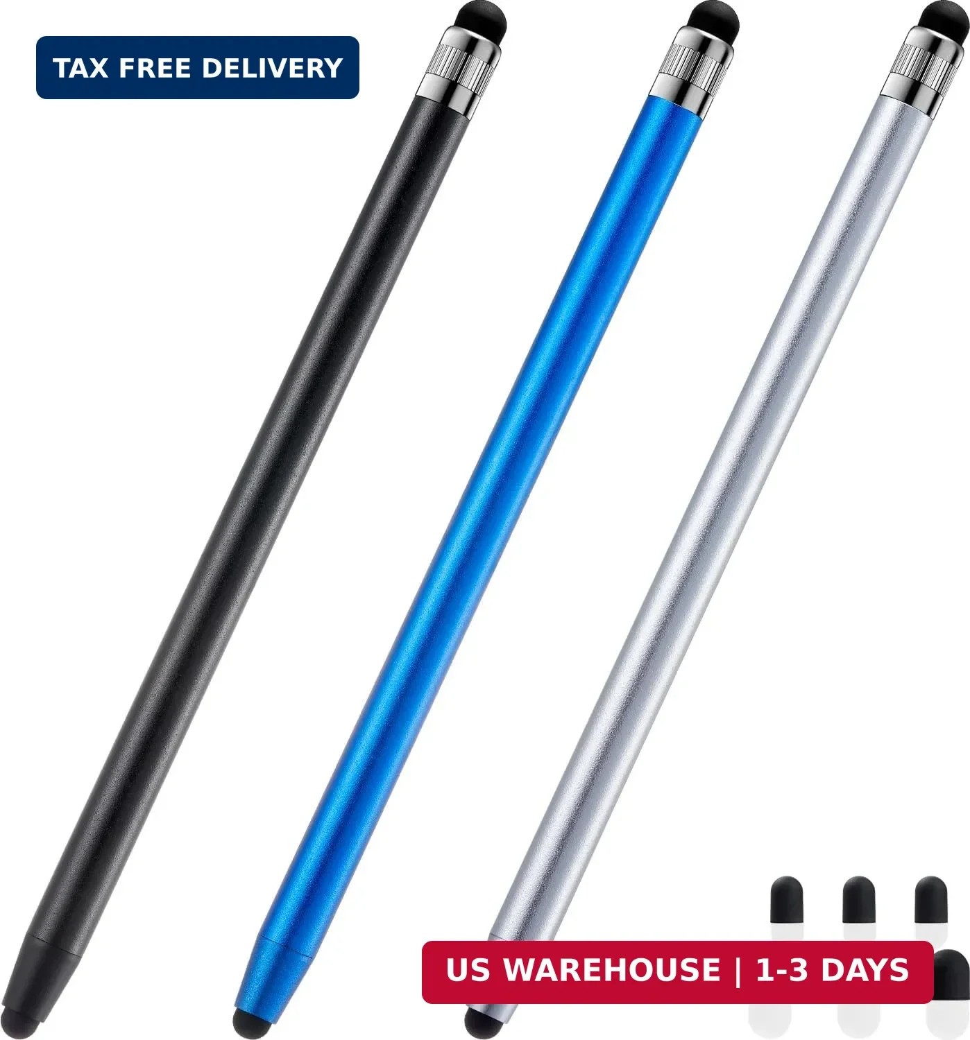 Stylus Pen for Touchscreen, 3pcs High Sensitivity and Precision Stylus Pen for i