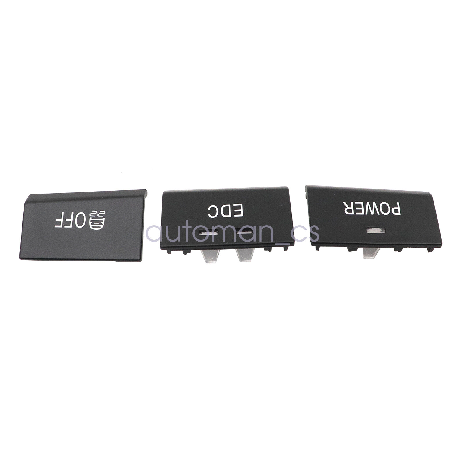 3Pcs Center Console Switch Button Caps Fit BMW E90 E92 E93 M3 61317841136 US