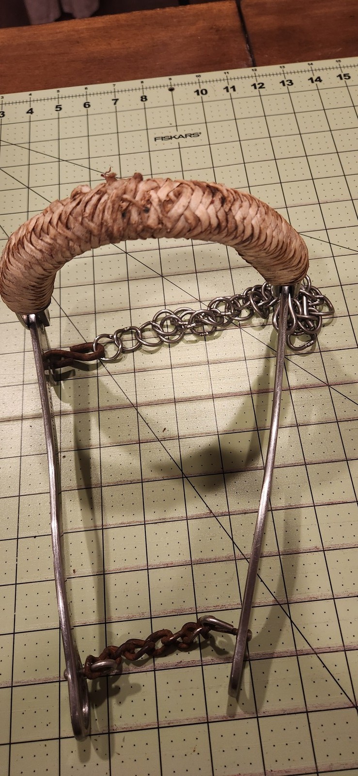 Sliester Bit Surgical Stainless Steel Hackamore Horse Tack