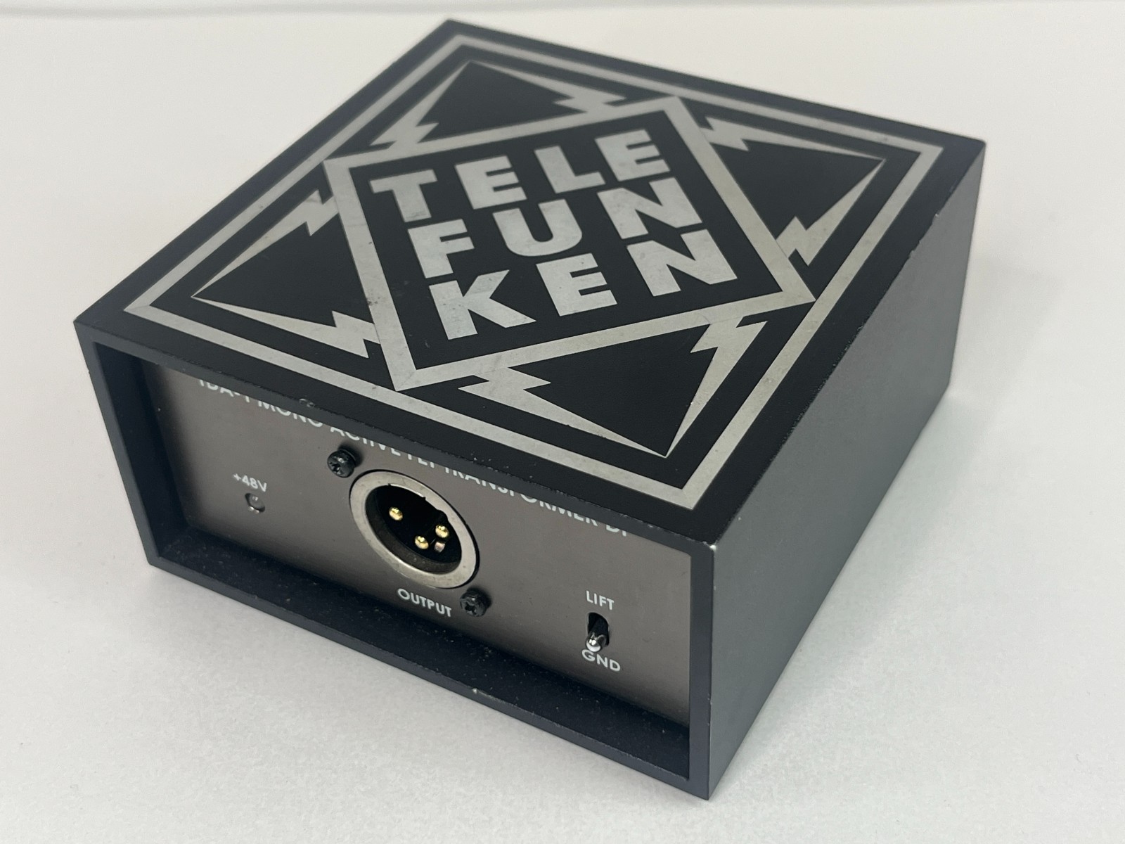 Telefunken TDA-1 Mono Active FET Transformer DI Box - Built in USA, Excellent