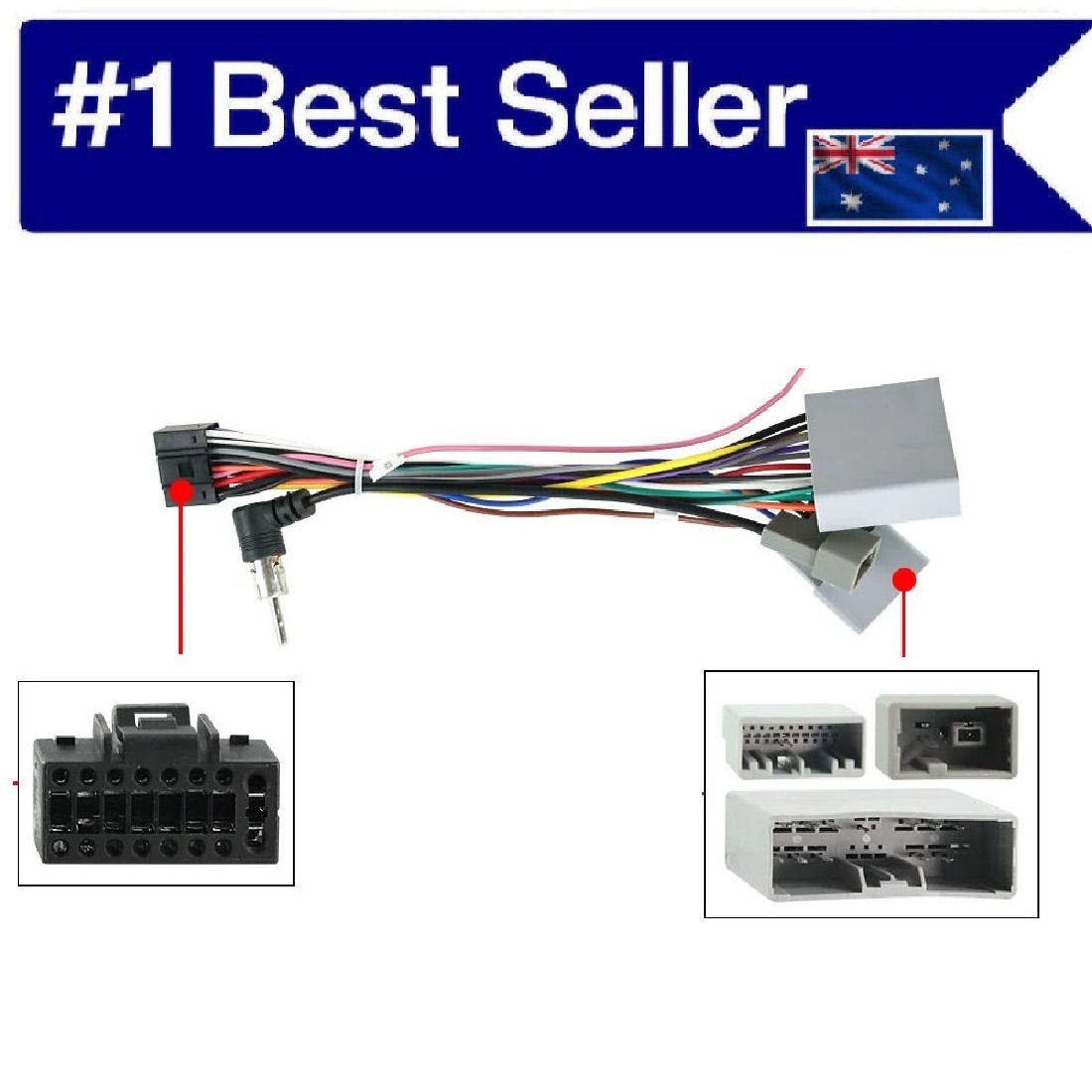 ANDROID  HEAD UNIT INSTALL CABLING FOR SUBARU IMPREZA 1998-2007