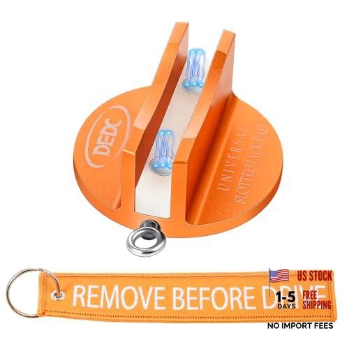 Orange Universal Aluminum Magnetic Orange 1 Pc with 1 Reminder Streamer