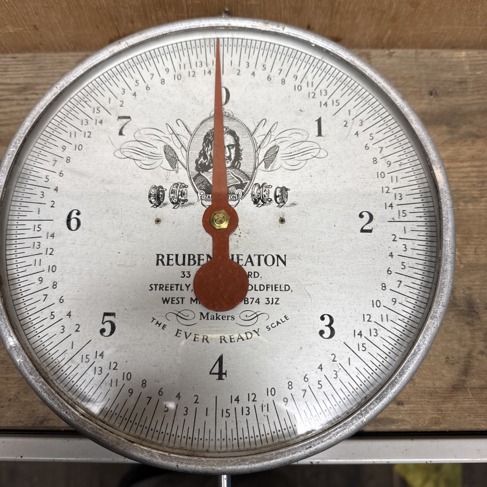 Reuben Heaton & Sons Ltd Old Antique Vintage Weighing Scales Fishing Scales